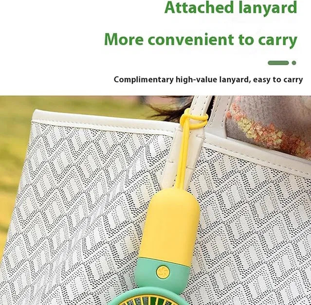 Portable Handheld Fan - Ultra Quiet Little Flower Handheld Fan | Battery Operated Fan, Handheld Fan for Outdoor Travel Commute