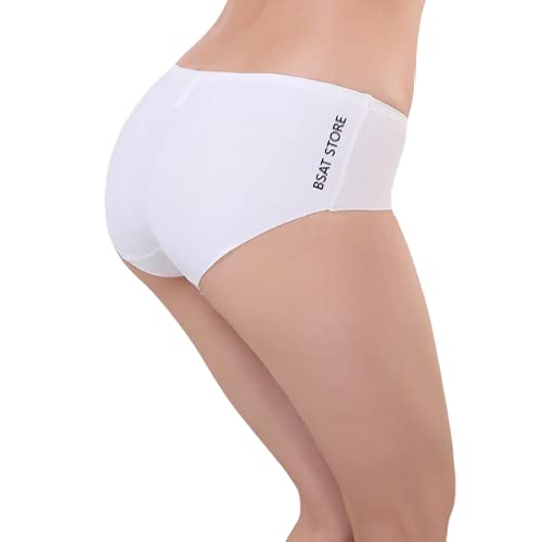 Women's Ice Silk Blend Invisible Lines No Show Hipster Panty (Pack of 1)